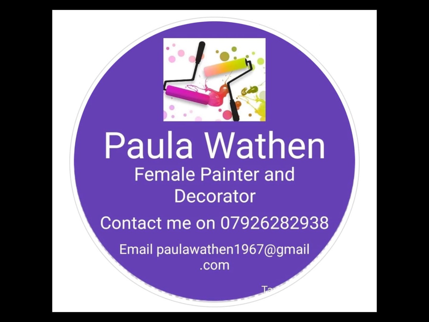 Paula Wathen Female Painter & decorator — Photos 11